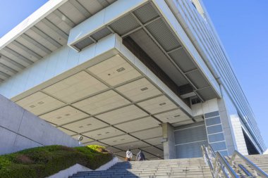 Tokyo sokaklarının güzel manzarası, Japonya 