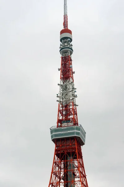 Tokyo Tower Mot Blå Himmel Tokyo Japan — Stockfoto