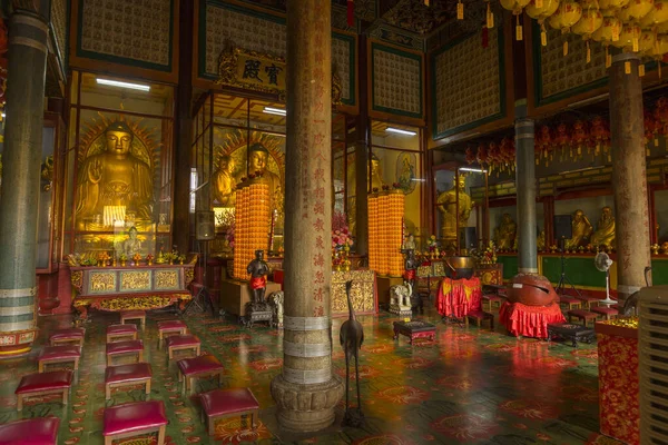 Thaiföld Városának Templomának Belseje — Stock Fotó