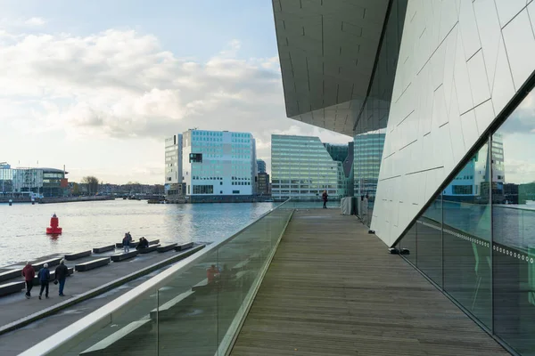 Amsterdam Vista Ciudad Países Bajos —  Fotos de Stock