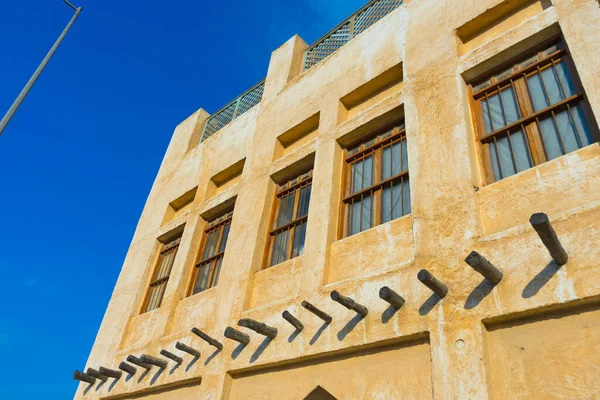 Doha Katar November 2019 Fassade Des Historischen Eingangs Des Falcon — Stockfoto