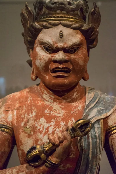 Estatua Del Hinduismo Vista Cerca Museo — Foto de Stock