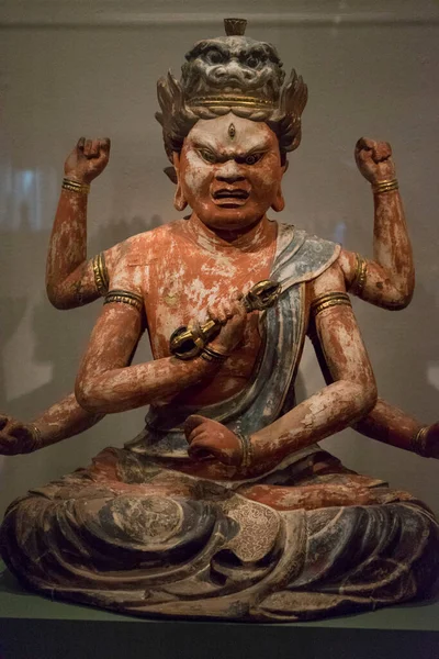 박물관에서 자세히 힌두교의 — 스톡 사진