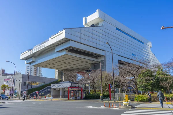 Město Tokio Japonsko Cestovní Fotografie Lidmi Chůze Ulici — Stock fotografie