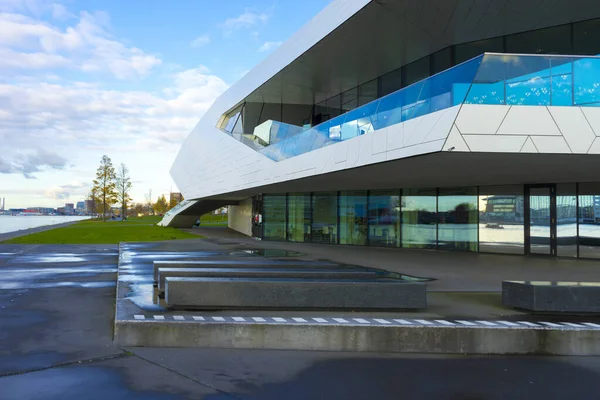 Amsterdam Nederländerna November 2019 Den Futuristiska Byggnaden Eye Film Museum — Stockfoto