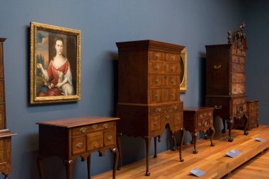 Sanat müzesi, Avrupa müzesinde güzel resim manzarası 