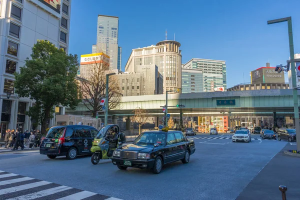 Tokio Japón Enero 2020 Moderna Autopista Shuto Construida Sobre Antiguo —  Fotos de Stock