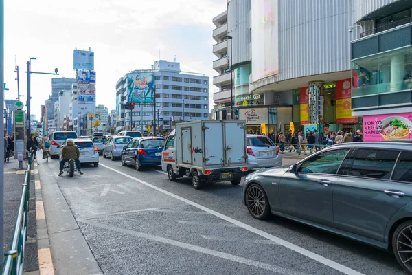 Tokyo Japan January 2020 Crowd People Walking Shopping Harajuku Area — Stock Photo, Image