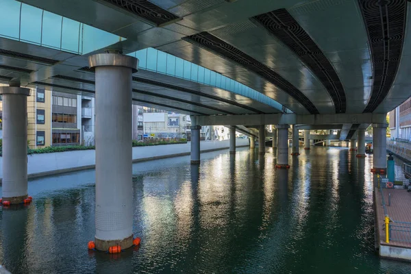 Tokyo Japan Januari 2020 Den Moderna Shuto Expressway Byggd Över — Stockfoto