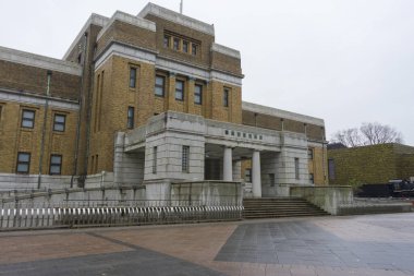 Tokyo, Japonya - 18 Aralık 2019: Tokyo, Japonya 'daki Ulusal Doğa ve Bilim Müzesi