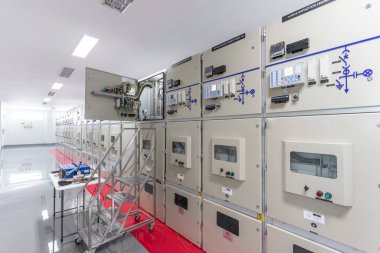 elektrik santralinin görüntüsü