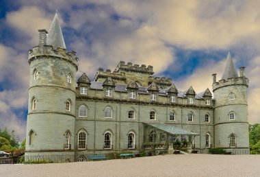 Inverary castle clipart