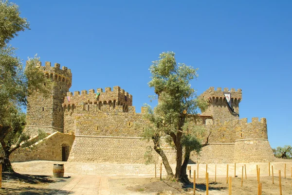 Castle Amorosa castle — Stock Photo, Image