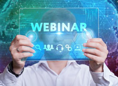 Önemli performans göstergesi ile aracınıza dokunmadan işadamı 