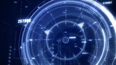 İş, Teknoloji, İnternet ve ağ konsepti. Sanal düğme etiketli: Veri ihlali