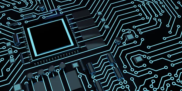 Internet Things Iot Koncepció Üzletember Kínál Iot Termékek Megoldások Mikrochip — Stock Fotó