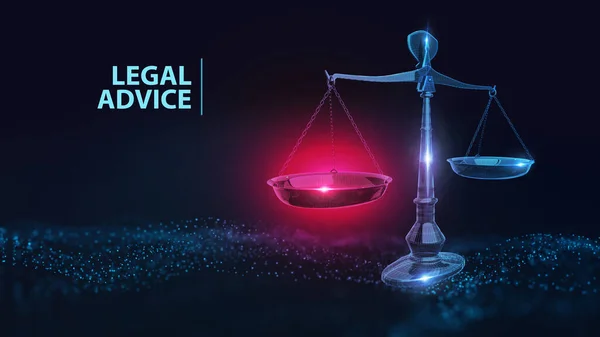 Zakelijk Technologie Internet Netwerkconcept Arbeidsrecht Advocaat Advocaat Juridisch Advies Virtueel — Stockfoto