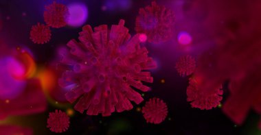 Coronavirus 2019-nCoV. Corona virüsü salgını. Salgın Virüsü Solunum Sendromu.
