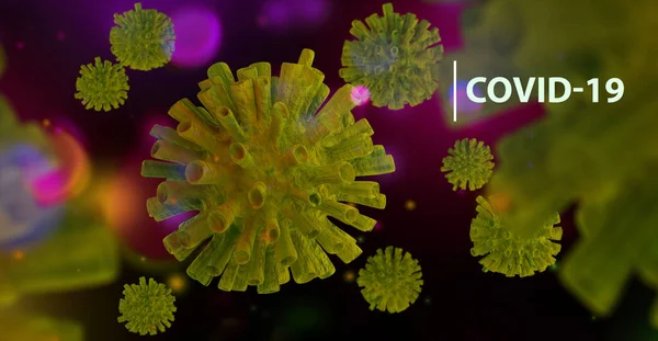 Coronavirus 2019 Ncov Вибух Корони Епідемічний Вірус Респіраторний Синдром — стокове фото