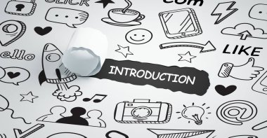 İş, Teknoloji, İnternet ve ağ konsepti. Giriş..