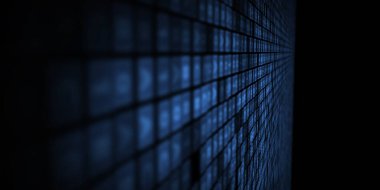 Soyut fütüristik - Modern teknoloji arka plan tasarımı konsepti. Dijital teknoloji konsepti tasarla. 3d illüstrasyon