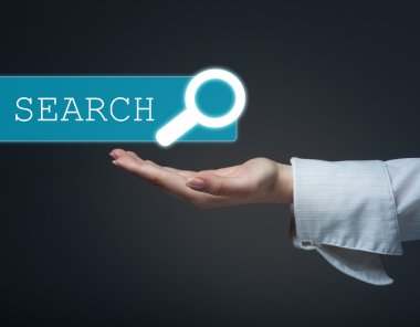 teknoloji kavramı, sistem ve internet arama, 