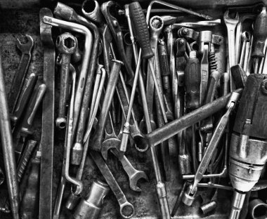 metal işleme araçları atölye set