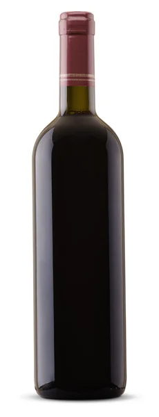 Red wine bottle — Stock Photo, Image