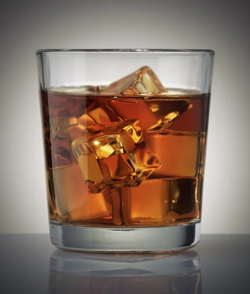 Whisky glas — Stockfoto