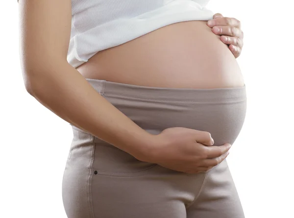 Pantalones de mujer para embarazada — Foto de Stock