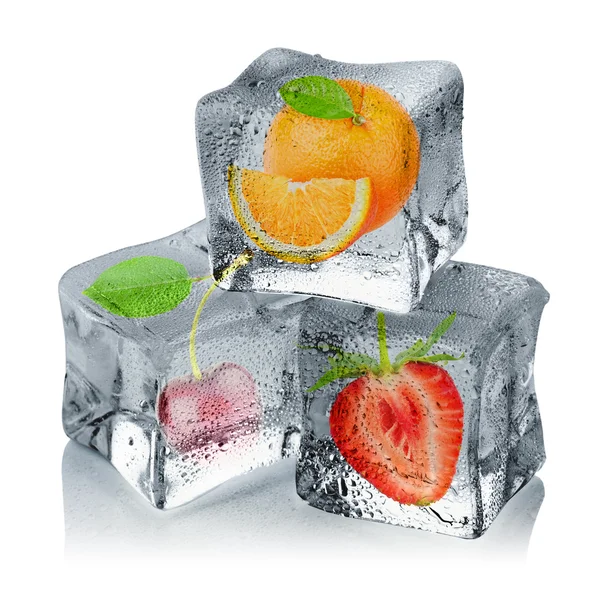 冷冻的水果 — 图库照片#