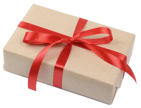 Caja de paquete de regalo —  Fotos de Stock