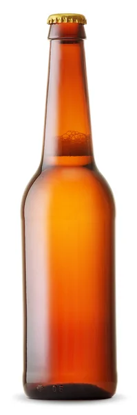 Brown beer bottle — Stock Photo, Image