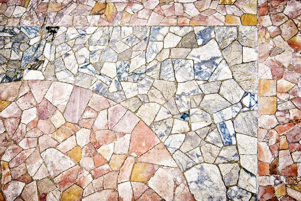 Piso em mosaico — Fotografia de Stock