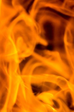 Ateş ve alev detay