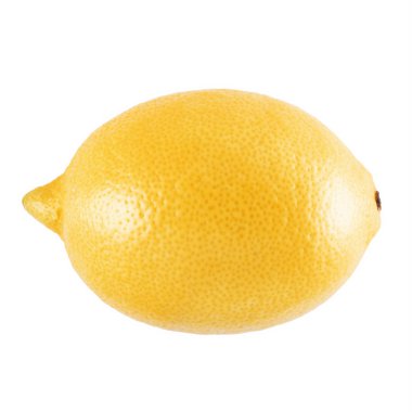 limon beyaz arkaplanda izole