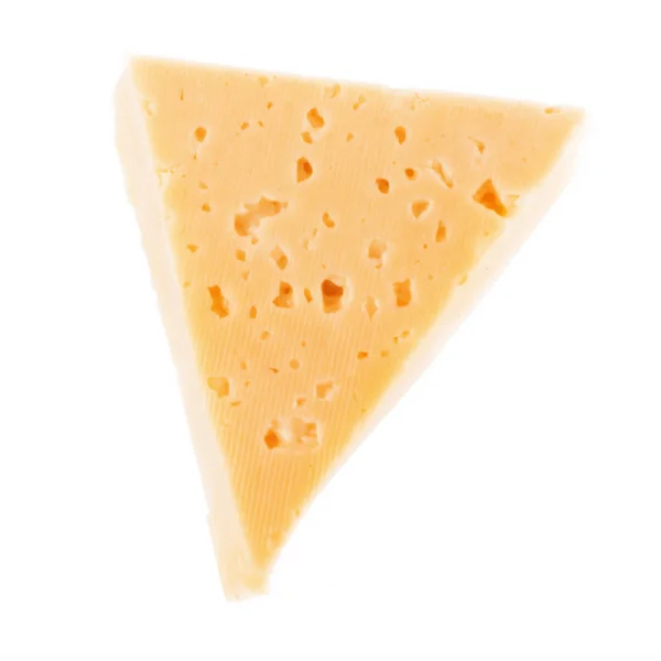 Hollanda peynir beyaz zemin üzerine — Stok fotoğraf