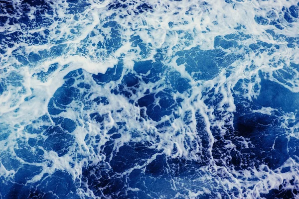 Background Blue Waves Sea — Stock Photo, Image