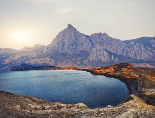 Denizde bir manzara. — Stok fotoğraf