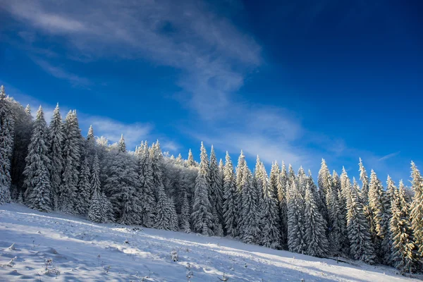 Montanha da neve — Fotografia de Stock