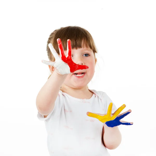 Schattig meisje — Stockfoto