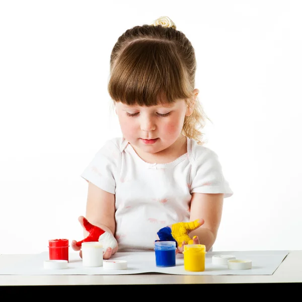 Schattig meisje — Stockfoto