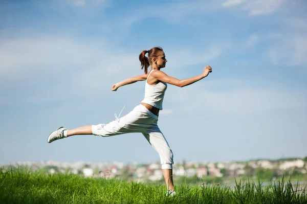 Sport meisje — Stockfoto