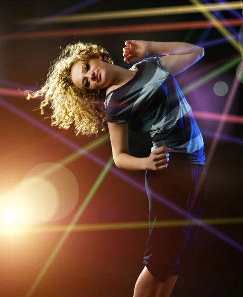 Mujer bailando — Foto de Stock