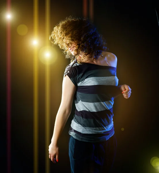 Mujer bailando — Foto de Stock