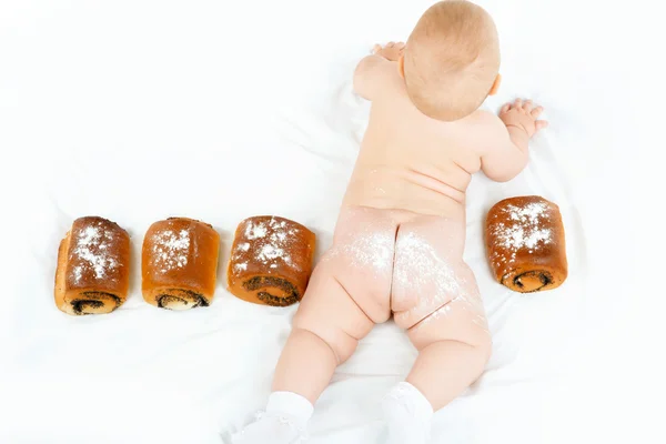 Pães de bebé — Fotografia de Stock