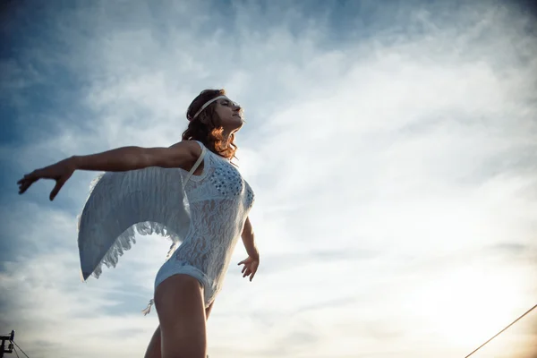 Angel girl — Stock Photo, Image