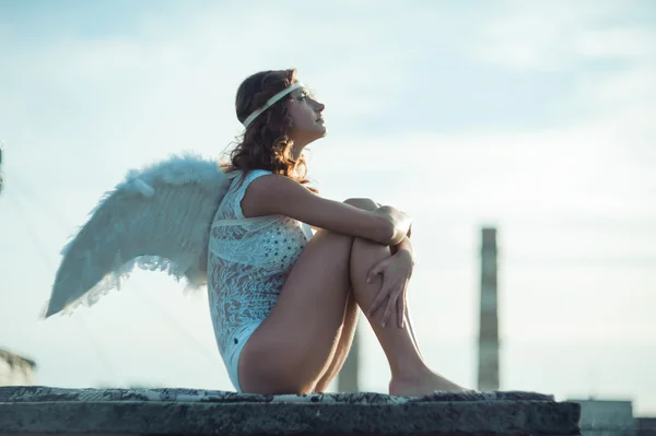 Angel girl — Stock Photo, Image