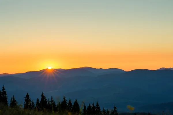 Carpathian mountains — Stock Photo, Image