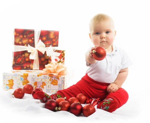 Christmas baby — Stockfoto